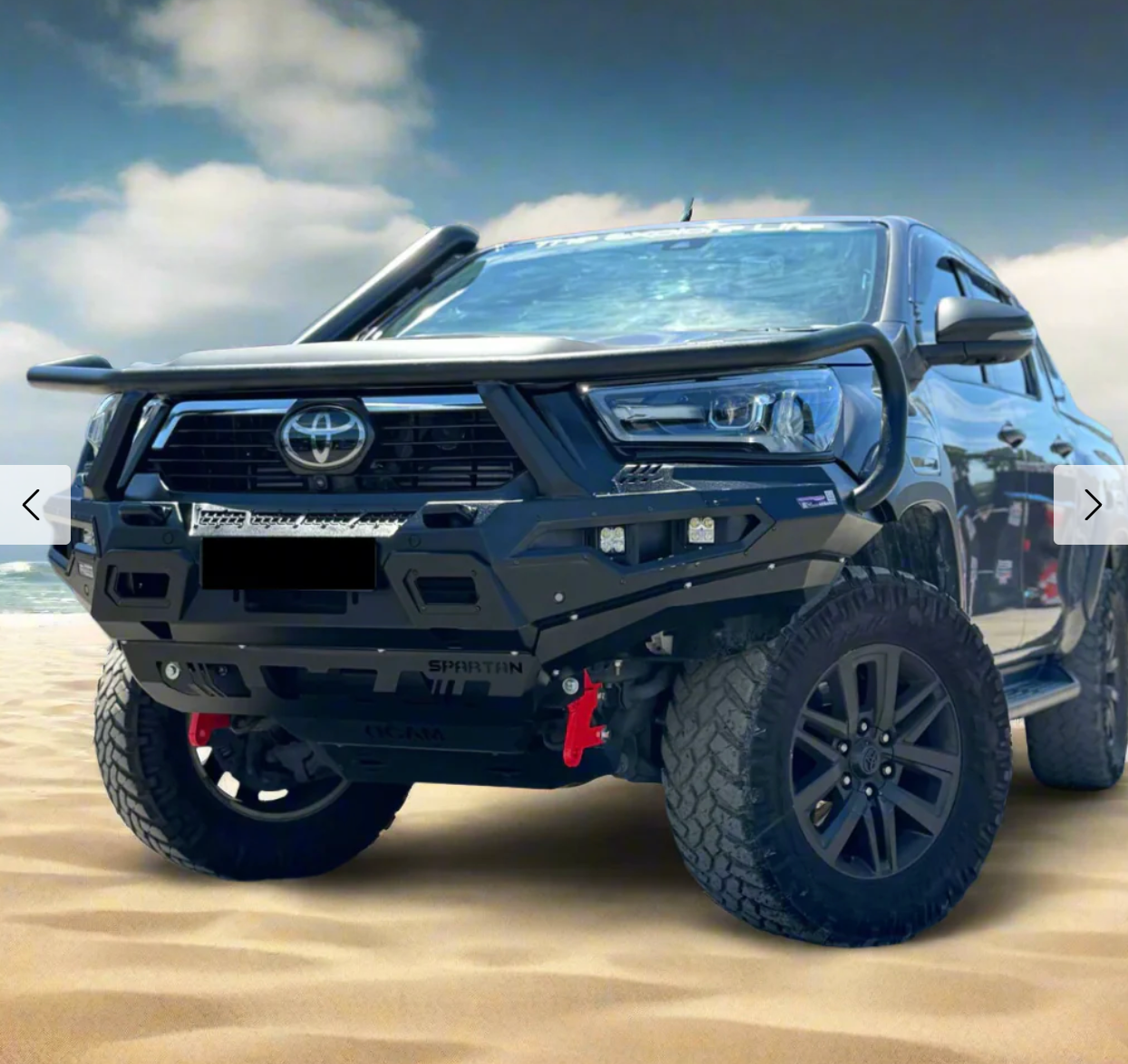 ARMANDO - Spartan Hoop Bull Bar Toyota Hilux N80 2020-2025+