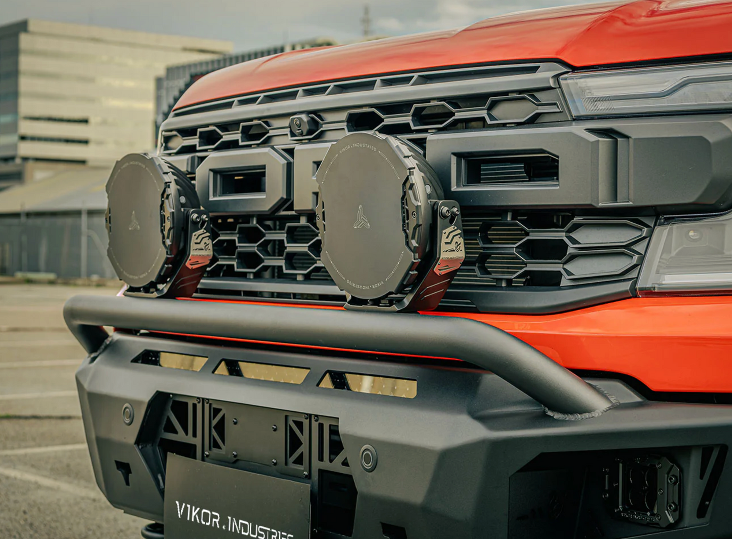 VIKOR: Next Gen Ford Ranger Raptor Bull Bar (Diablo - Pre-Runner)