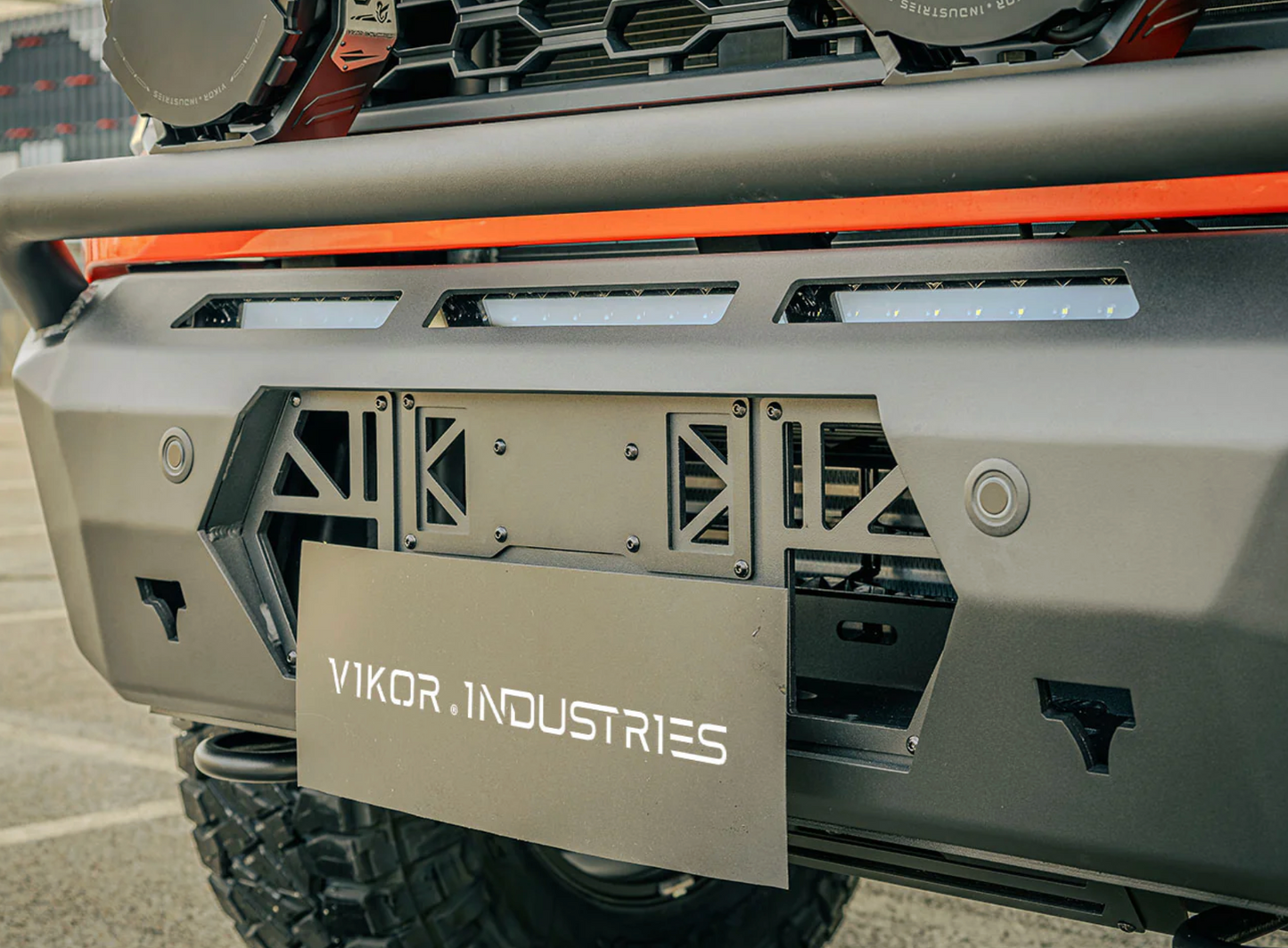 VIKOR: Next Gen Ford Ranger Raptor Bull Bar (Diablo - Pre-Runner)