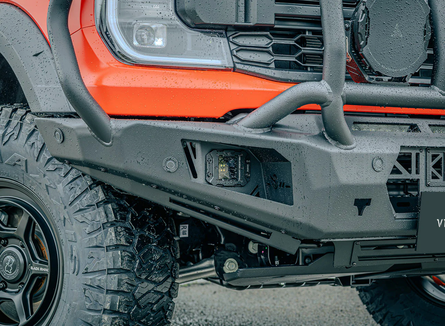 VIKOR: Diablo Bull Bar | Premium Lightweight Next Gen Ford Ranger Raptor Bull Bar (Full Guard)