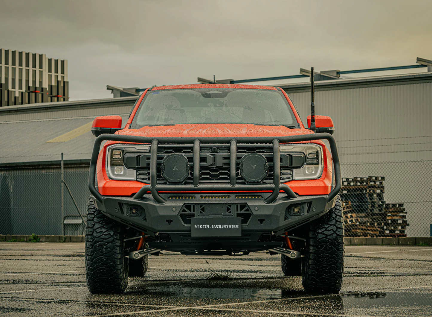 VIKOR: Diablo Bull Bar | Premium Lightweight Next Gen Ford Ranger Raptor Bull Bar (Full Guard)