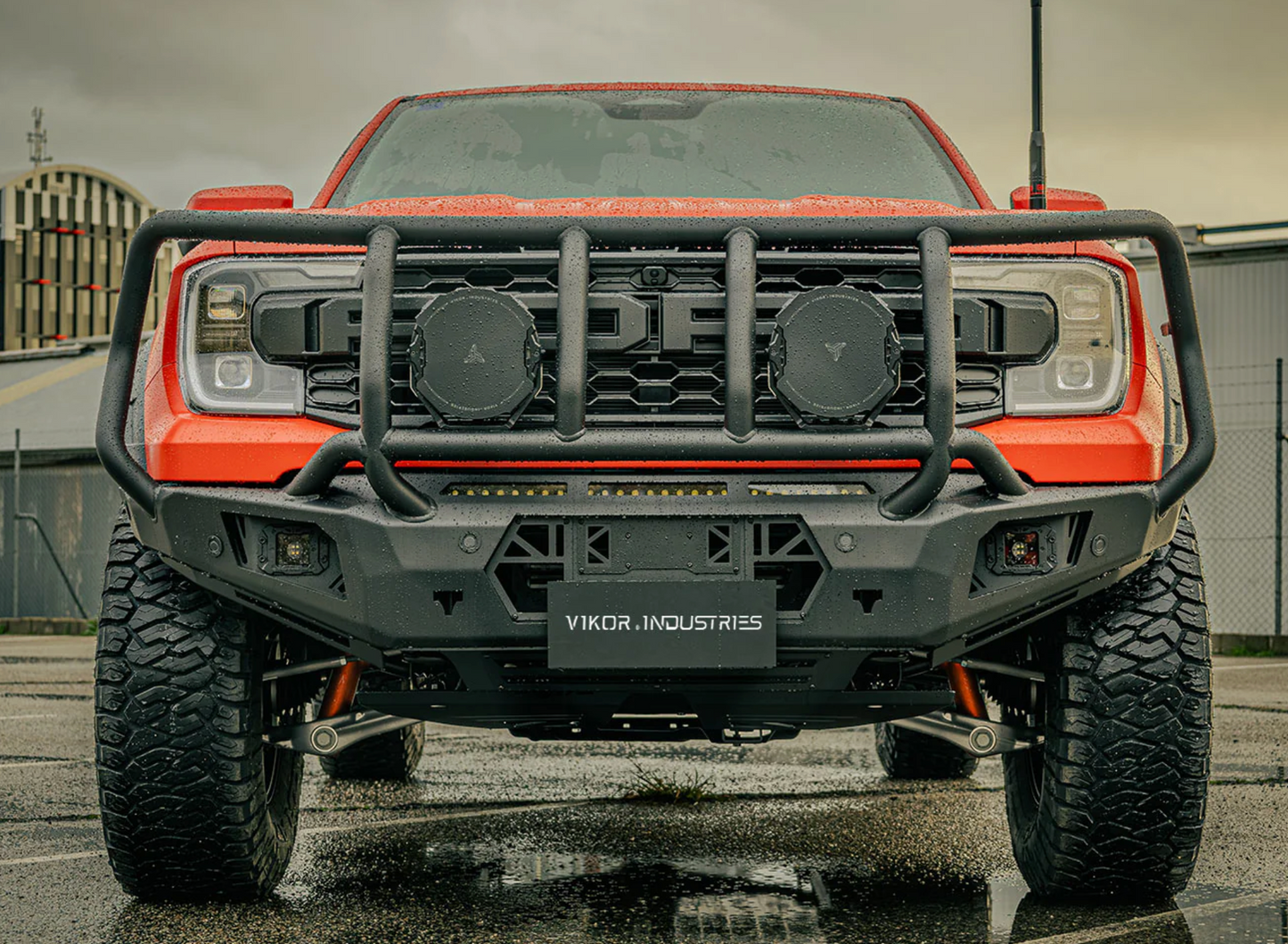 VIKOR: Diablo Bull Bar | Premium Lightweight Next Gen Ford Ranger Raptor Bull Bar (Full Guard)