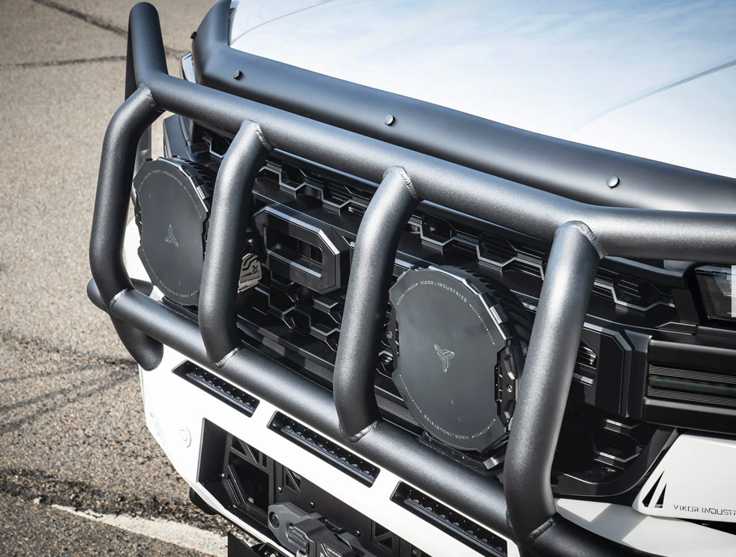 VIKOR: Diablo Bull Bar | Premium Lightweight Next Gen Ford Ranger Bull Bar (Full Guard)