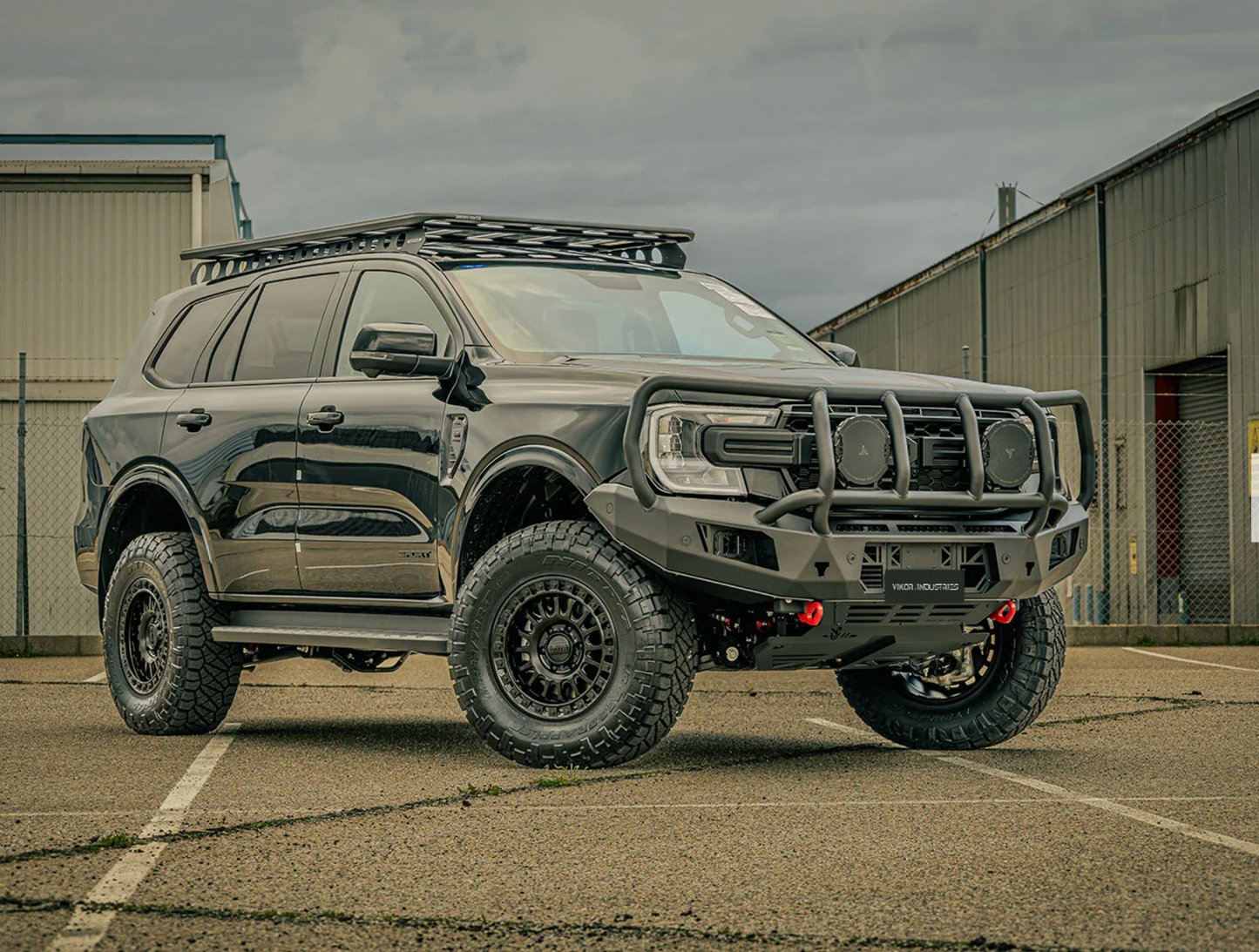 VIKOR: Diablo Bull Bar | Premium Lightweight Next Gen Ford Ranger Bull Bar (Full Guard)