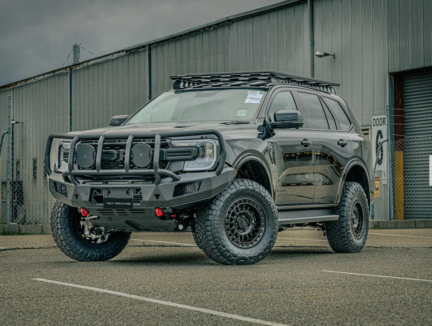 VIKOR: Diablo Bull Bar | Premium Lightweight Next Gen Ford Ranger Bull Bar (Full Guard)