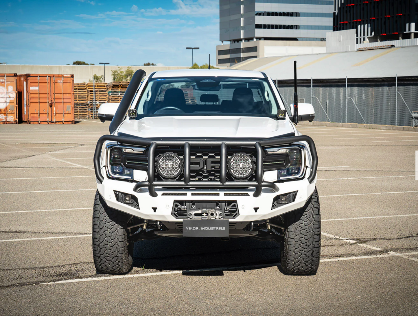VIKOR: Diablo Bull Bar | Premium Lightweight Next Gen Ford Ranger Bull Bar (Full Guard)