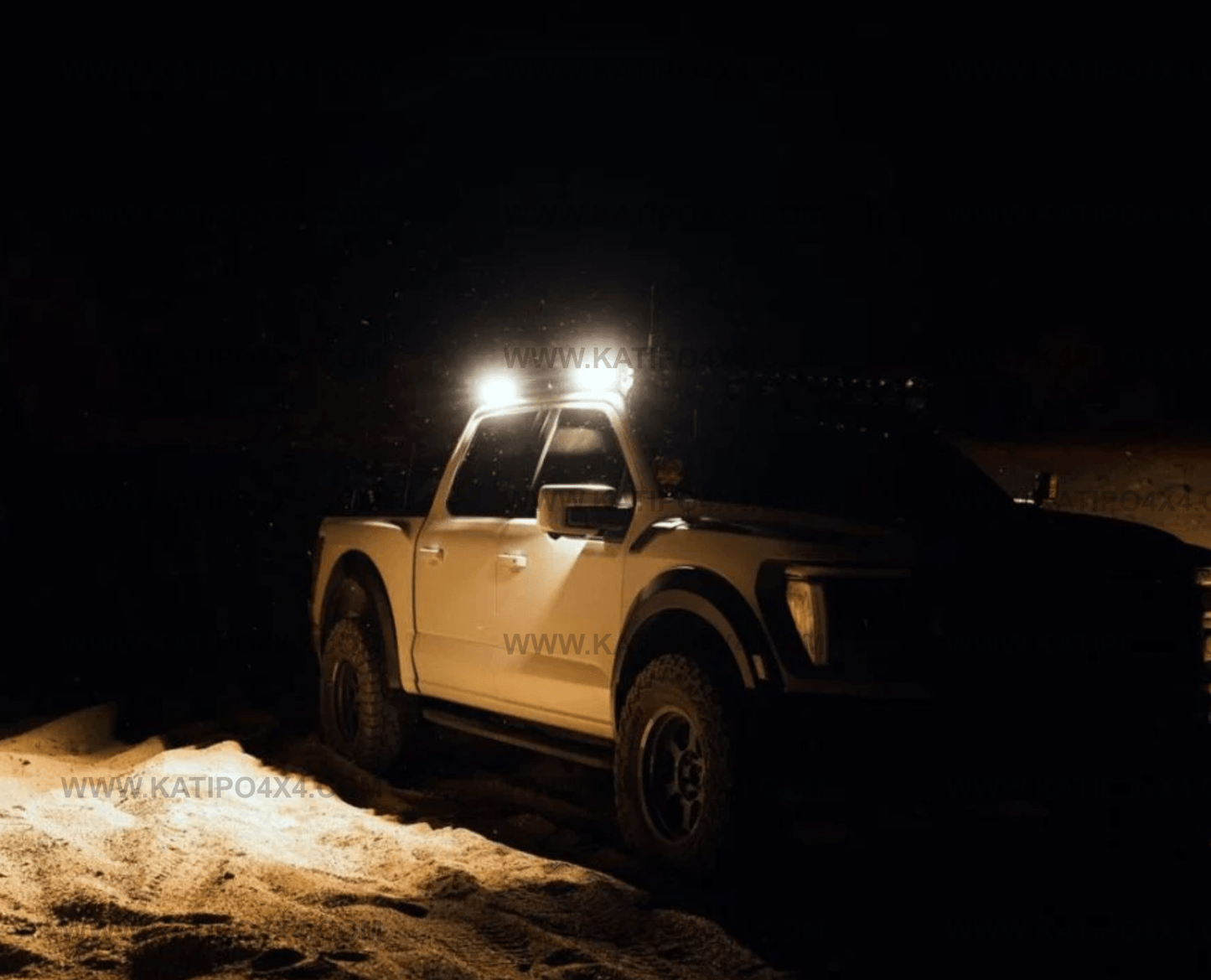 KC Hilites - Platform One™ Roof Rack with 360° Lighting - Ford F150/Raptor (2015-2026)