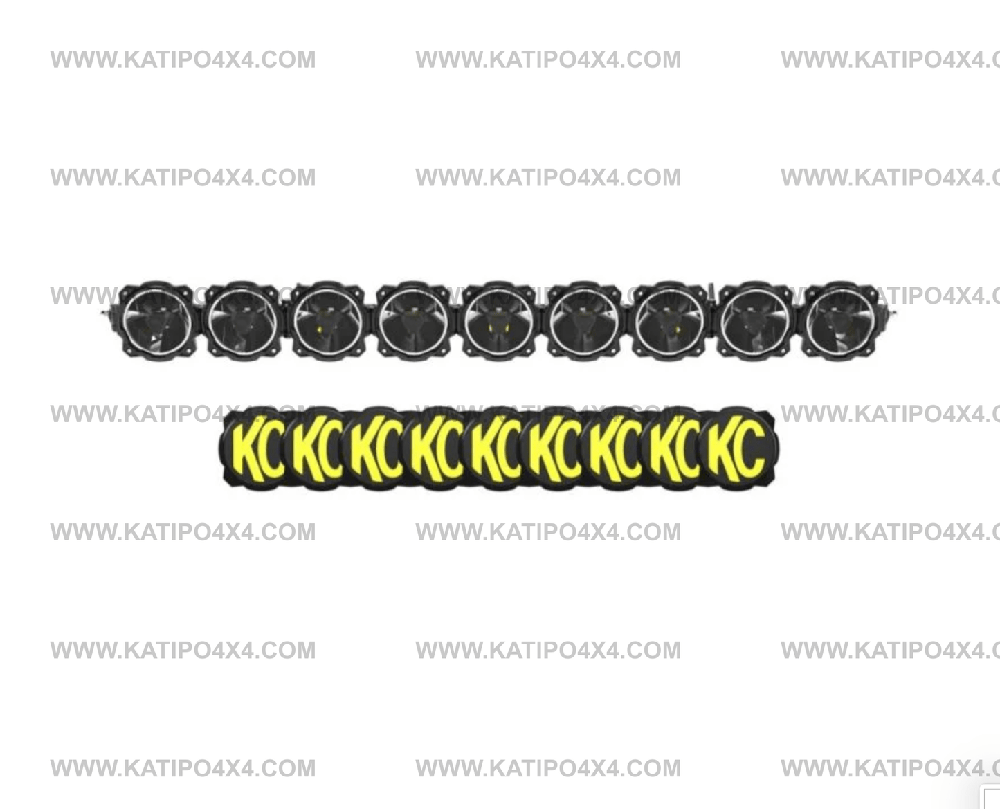 KC Hilites - Gravity® Titan® Overhead Light Bar for Ford F-150 & Raptor ( 2015-2026 )