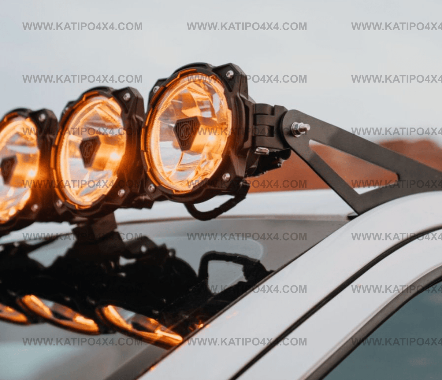 KC Hilites - Gravity® Titan® Overhead Light Bar for Ford F-150 & Raptor ( 2015-2026 )