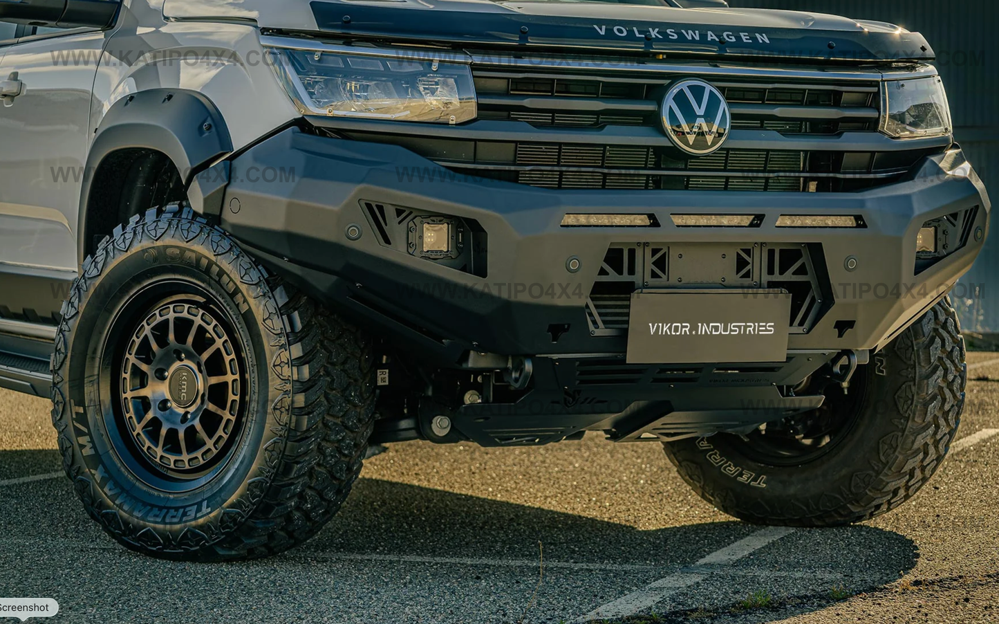 VIKOR - Amarok NF Bull Bar | Diablo (No Loop) Diablo