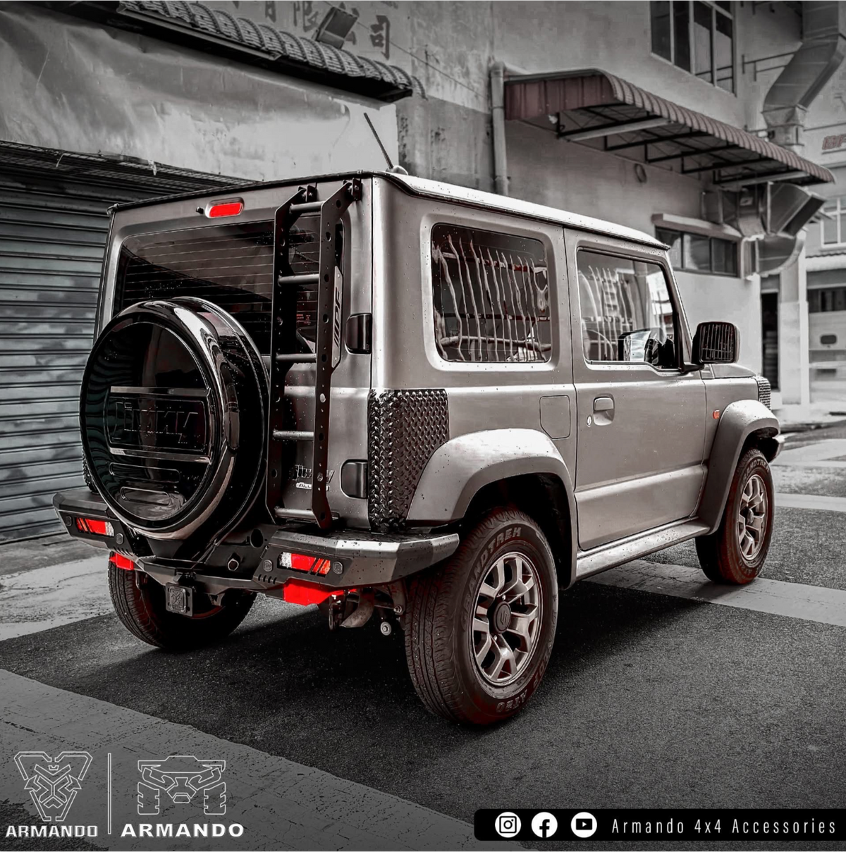 ARMANDO - Rear Bar to Suit Suzuki Jimny