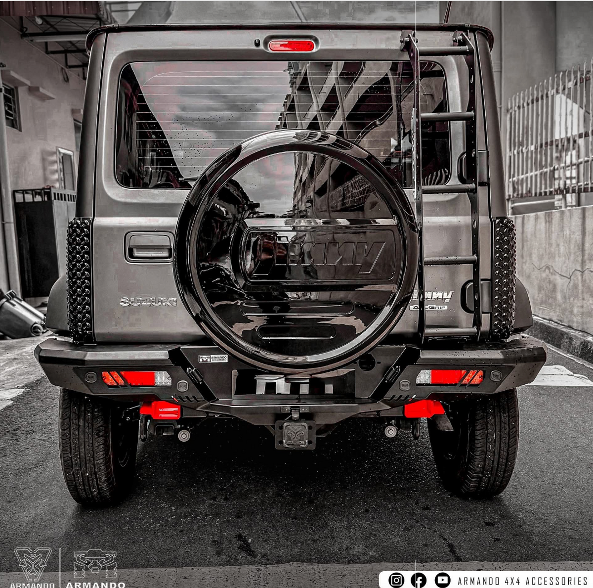 ARMANDO - Rear Bar to Suit Suzuki Jimny