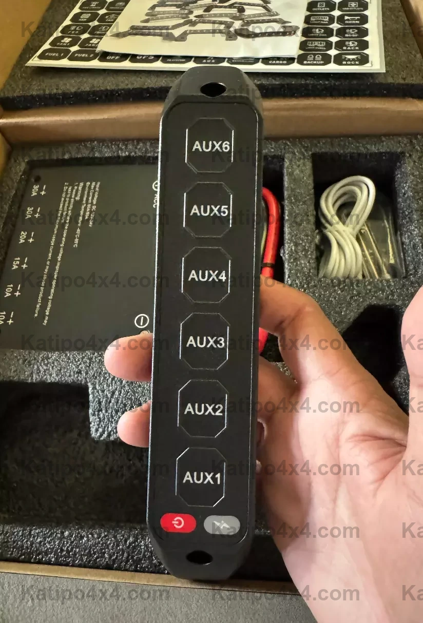 2015+ FORD RANGER, EVEREST & RAPTOR WIRELESS AUX SWITCH GRAB HANDLE SWITCH PANEL