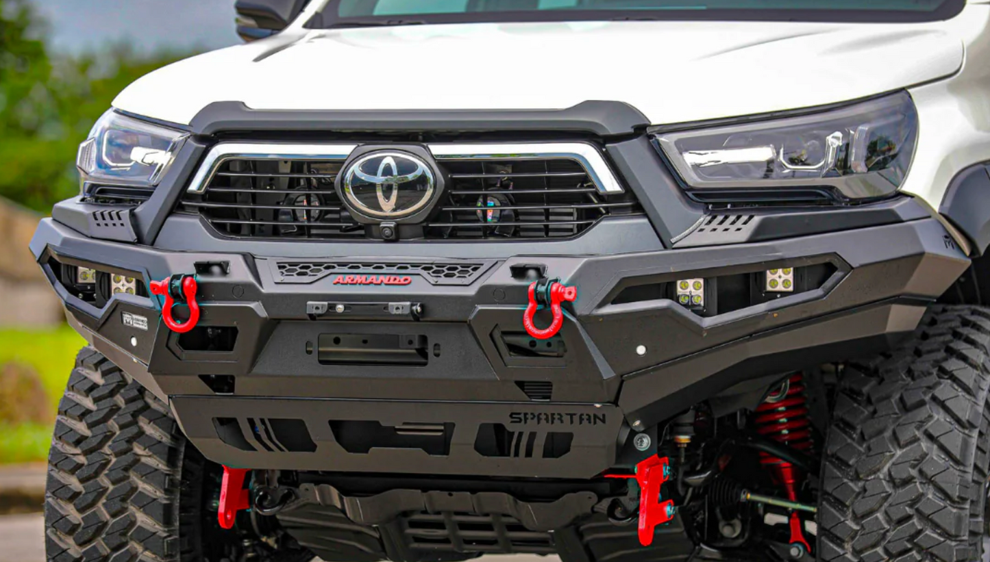 ARMANDO - Spartan Bull Bar to Suit Toyota Hilux Revo N80 2020+ (Face Lift) V.1