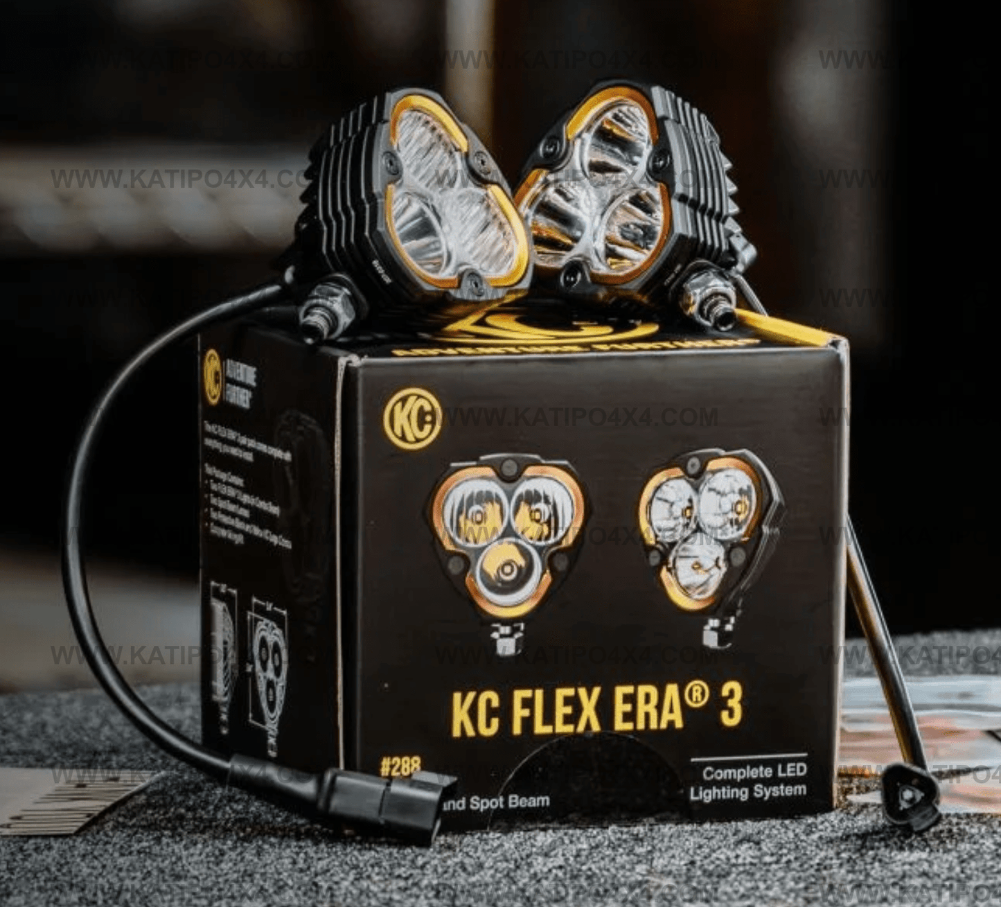 FLEX ERA® 3 - 2-Light System - 40W Combo Beam or Spot ( Ditch Lights or Bumper lights )
