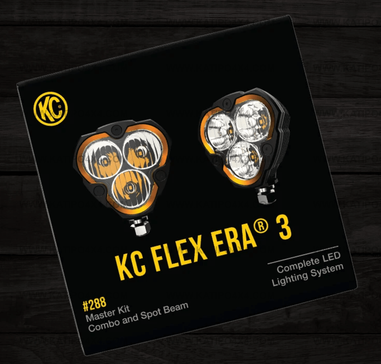 FLEX ERA® 3 - 2-Light System - 40W Combo Beam or Spot ( Ditch Lights or Bumper lights )