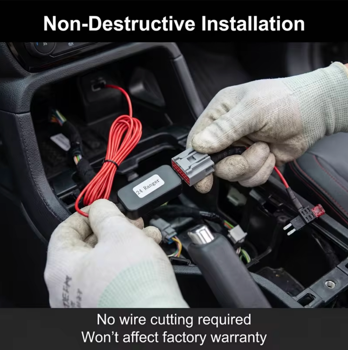 Auto Start/Stop Canceller Plug Cable For Ford Ranger, Raptor,  Everest 2022-2026+