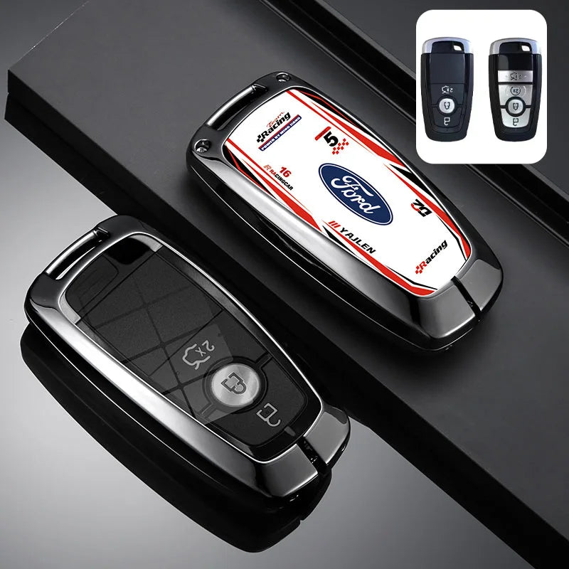 FORD RANGER, RAPTOR & EVEREST:  Racing Style Design Key fob case ( FREE WORLDWIDE SHIPPING )