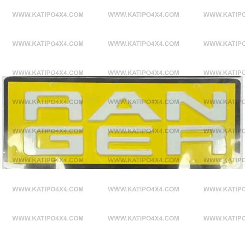 Ford Ranger & Raptor T9 2022-202^+ Back Tailgate 3D letters