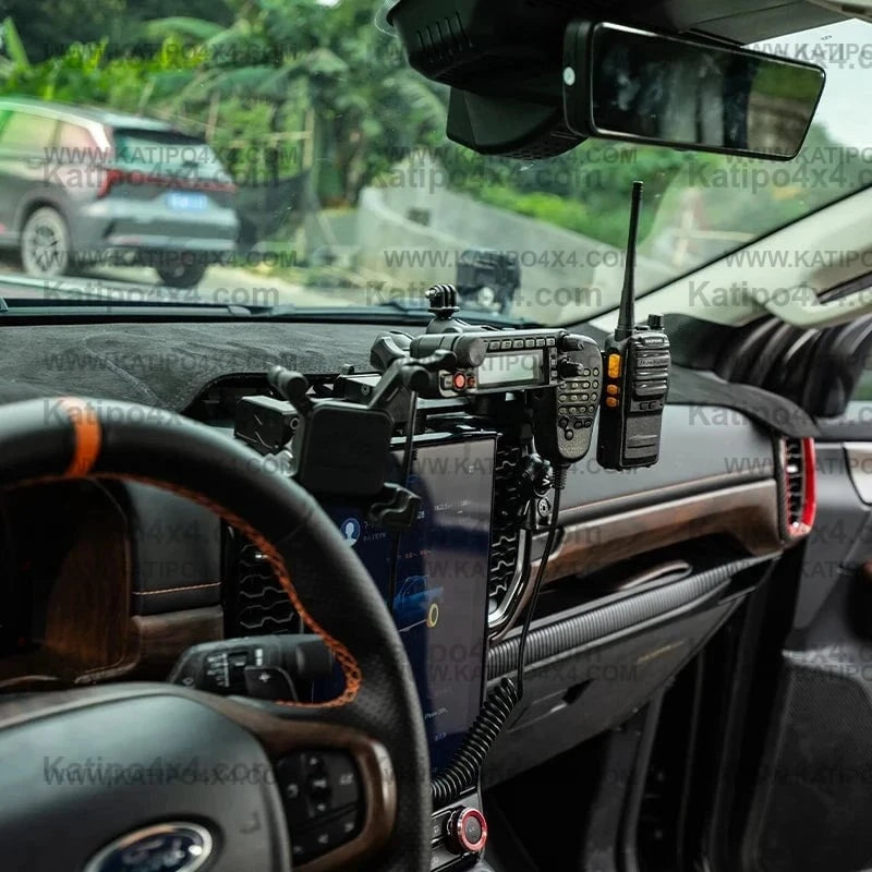 Ford Raptor Ranger Center Console NEXT-GEN FORD RANGER & RAPTOR Center console CELL PHONE, UHF HOLDER ...