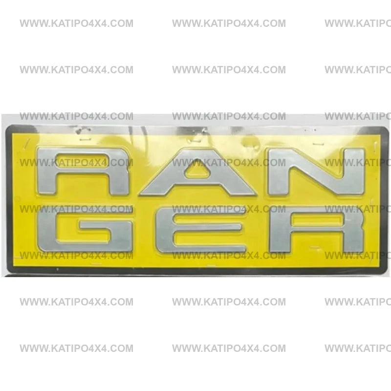 Ford Ranger & Raptor T9 2022-202^+ Back Tailgate 3D letters
