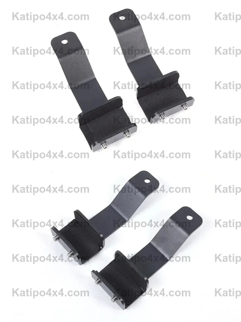 NEXT-GEN FORD RANGER 2022+  Led Light Bar Brackets to mount onto the bumper & for Ditch Lights on the bonnet