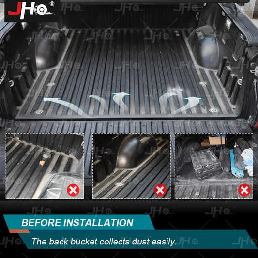 2022+ NEXT-GEN RANGER & RAPTOR Tailgate Sealing Strip With Bracket Rubber Strip Adhesive Filler