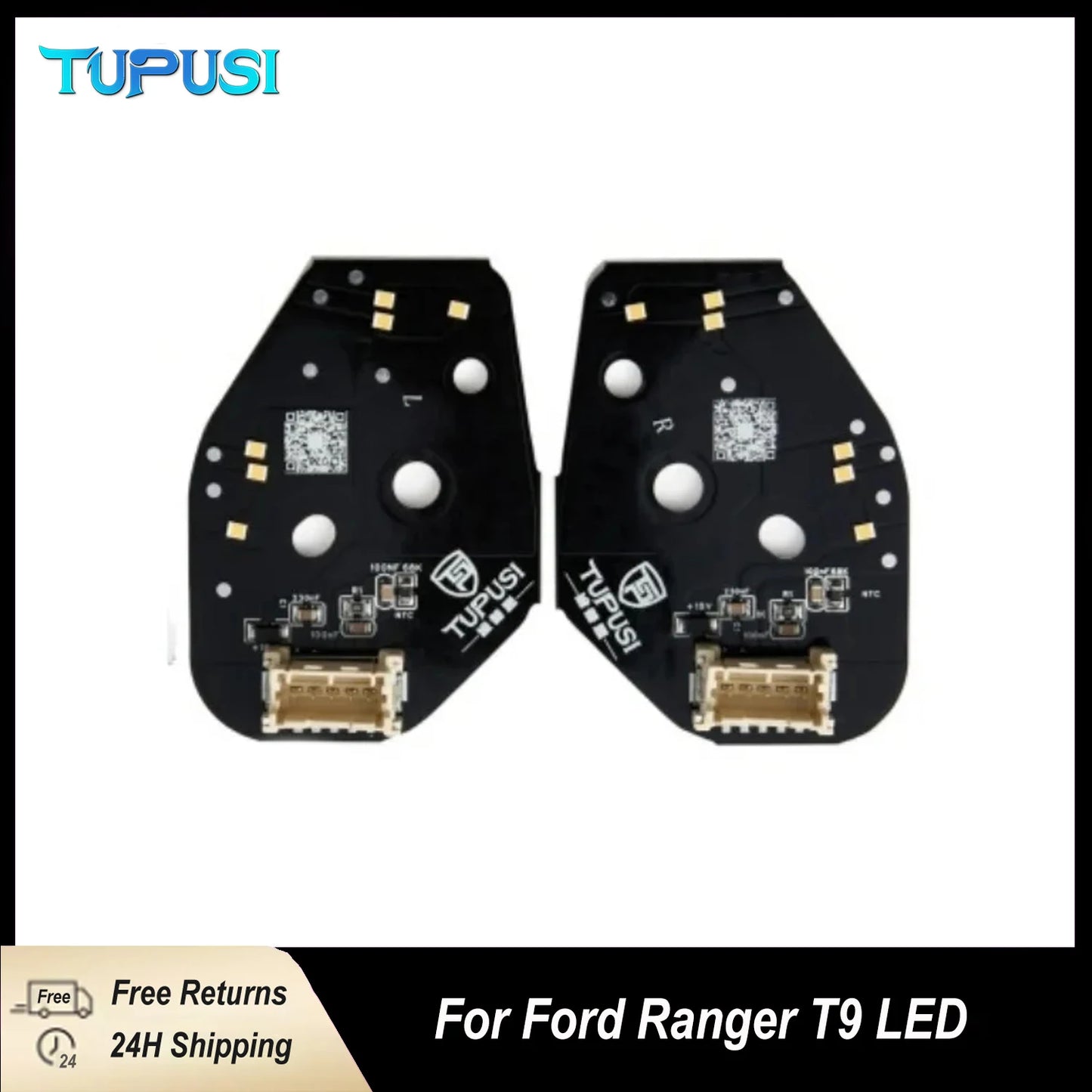 Amber Grill Lights & Daytime Running Light Package Kit for 2022+ Ford Ranger Raptor NEXT-GEN