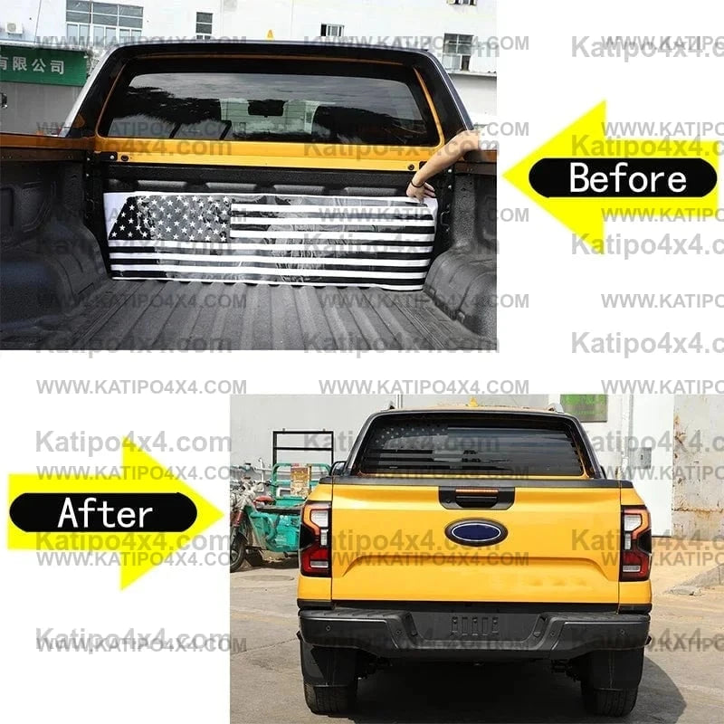 USA FLAG For Ford Ranger & Ranger Raptor 2012-2026+ NEXT-GEN & PX Models