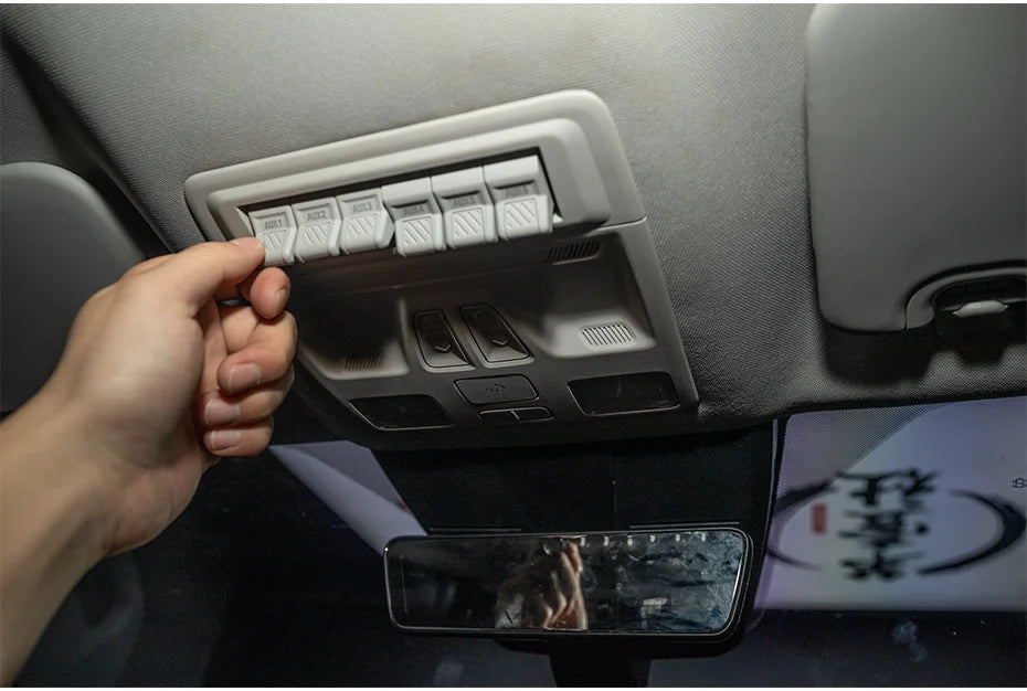 Rocker Switch Panel 12V 6 Gang For NEXT-GEN Ford Ranger & Everest 2022 ...