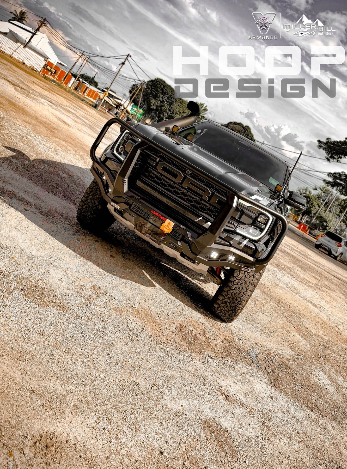 ARMANDO - Prime Series Bull Bar – Ford Next Gen Ranger (2022+-Current) (Copy)