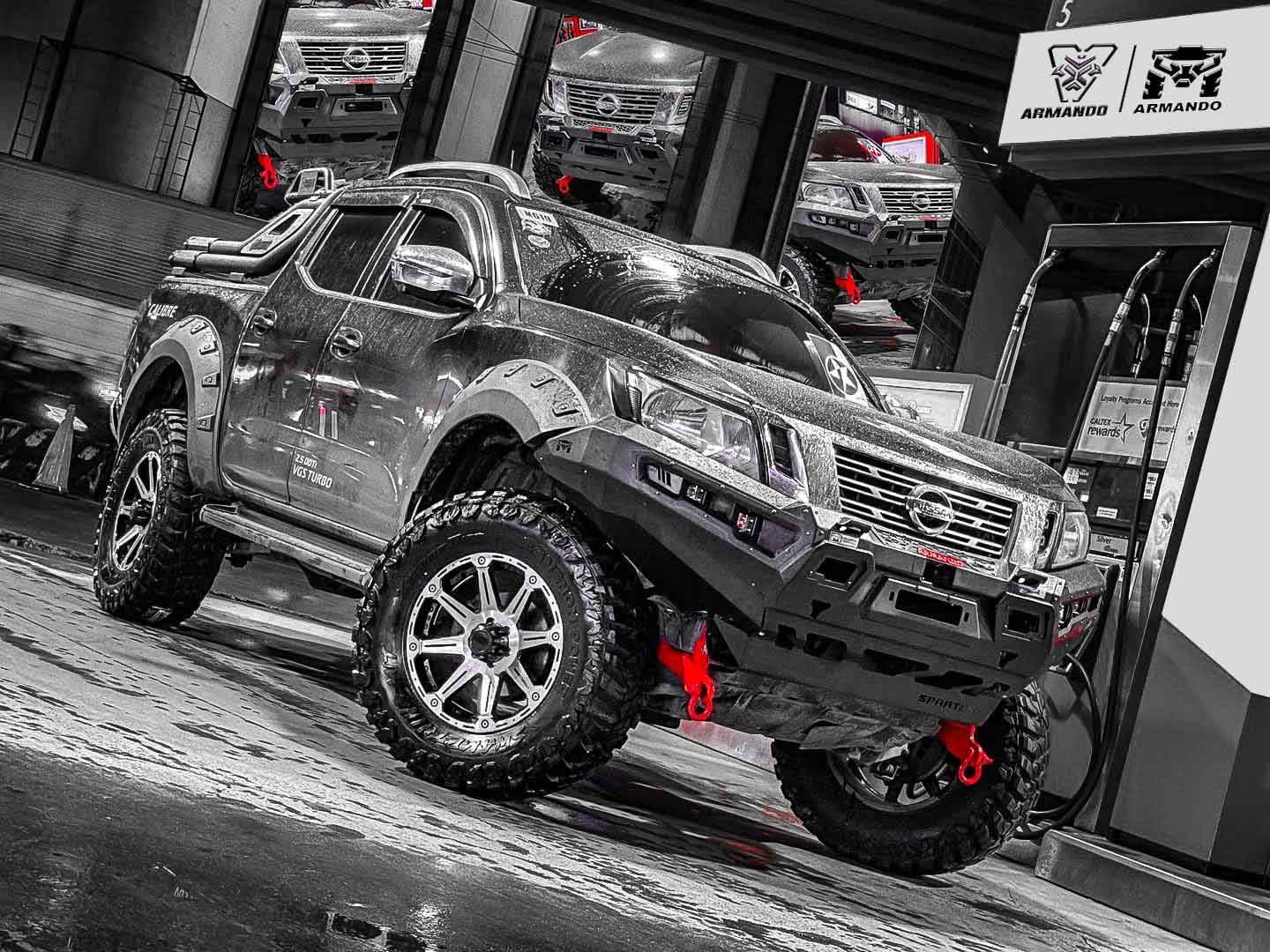 ARMANDO - Spartan Bull Bar to Suit Nissan Navara NP300 2015-2020 V.1