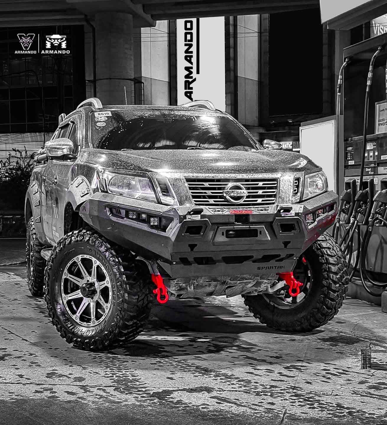 ARMANDO - Spartan Bull Bar to Suit Nissan Navara NP300 2015-2020 V.1