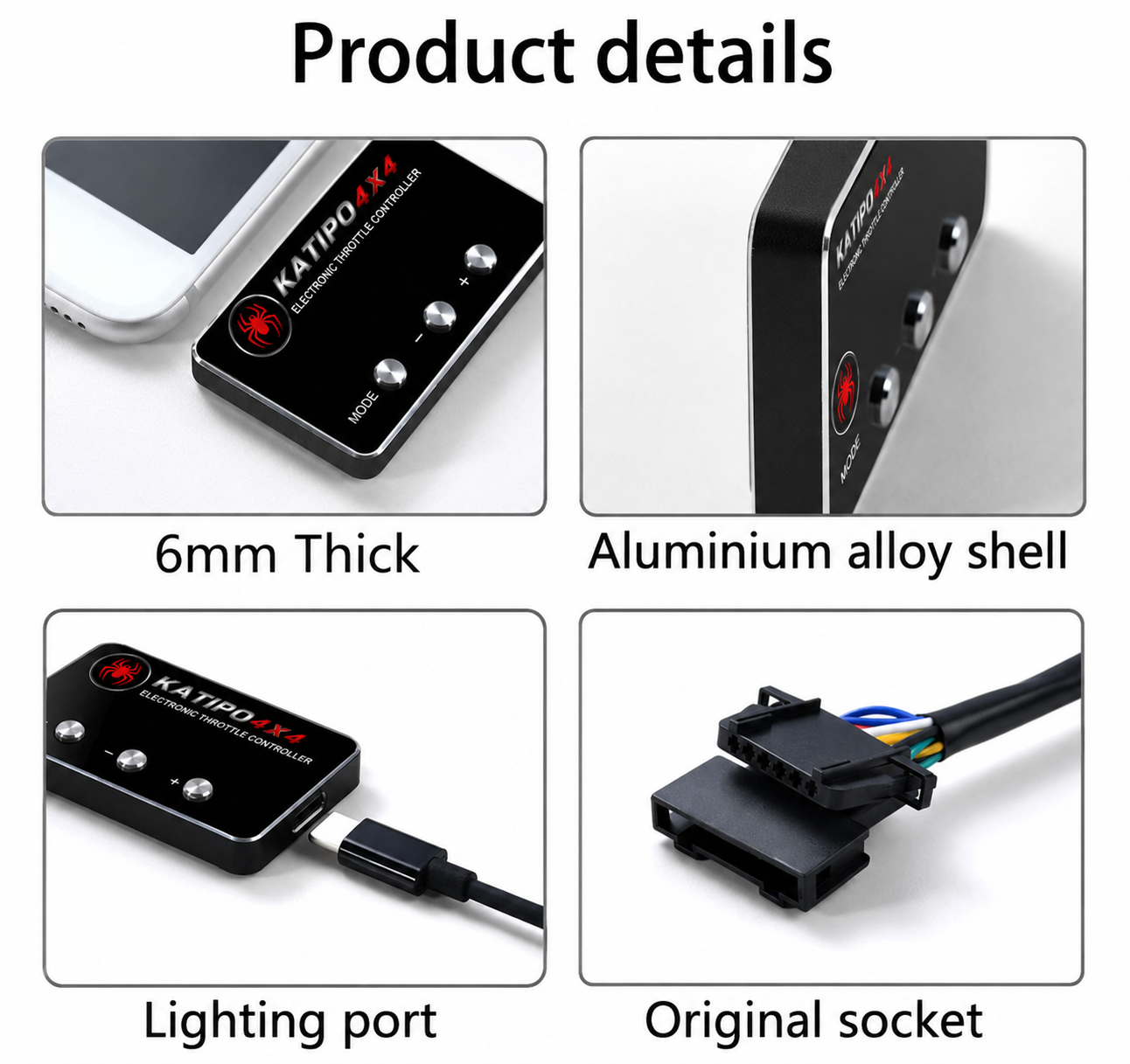 Electronic Throttle Controller, Accelerator Controller for Ford RANGER (2012-2024+) FREE WORLDWIDE SHIPPING