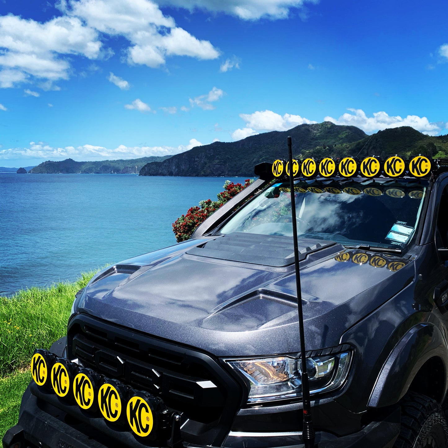 FORD RANGER, RAPTOR 2012-2024+ Katipō 4x4 Web-RACK ( RACK ONLY )