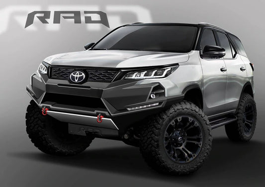 RAD - TOYOTA FORTUNER 2021-2023 ON RAD FRONT BULLBAR