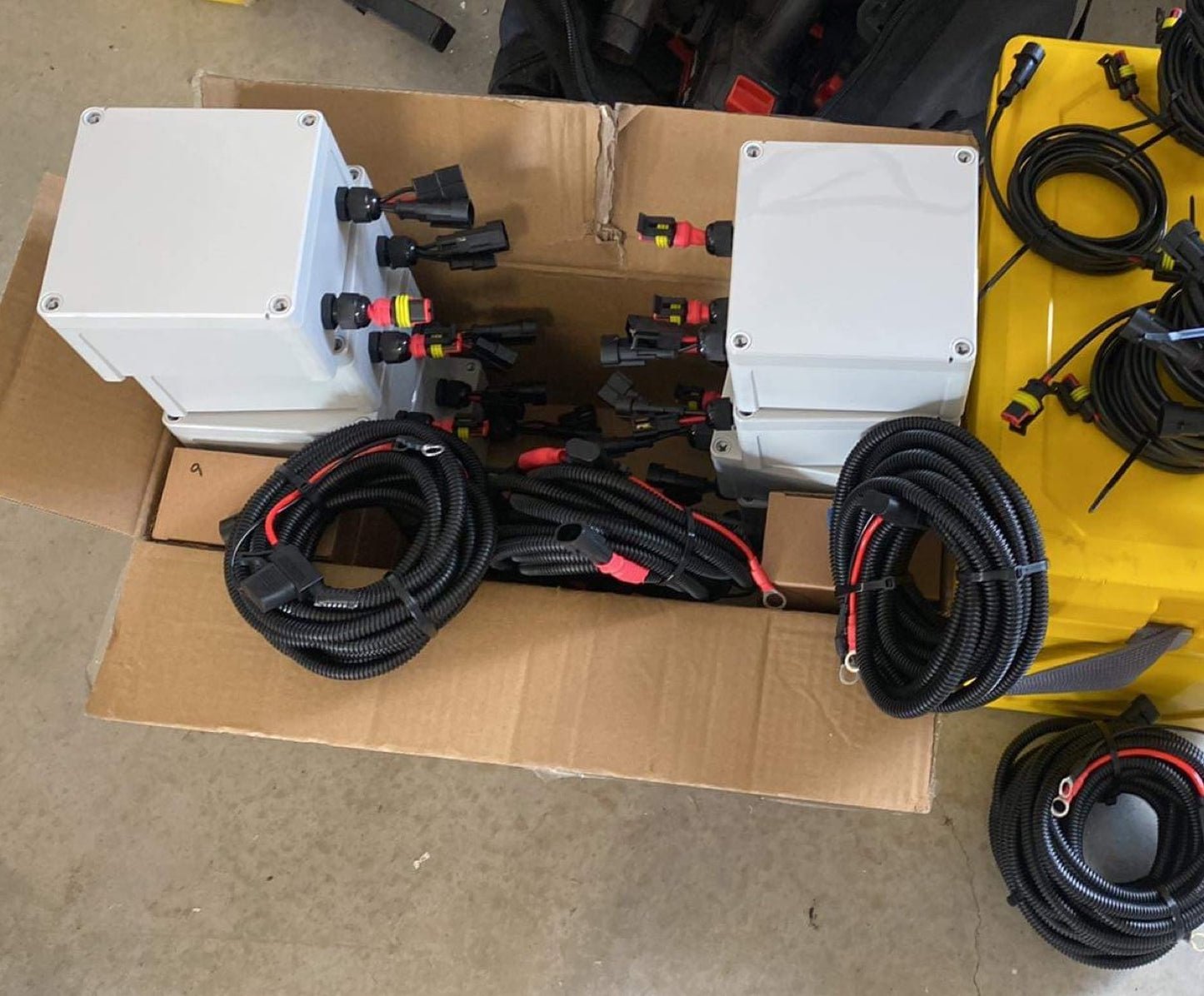 Electric Wildtrak Roller Lid Wire loom & Wireless KEY FOB controller ...