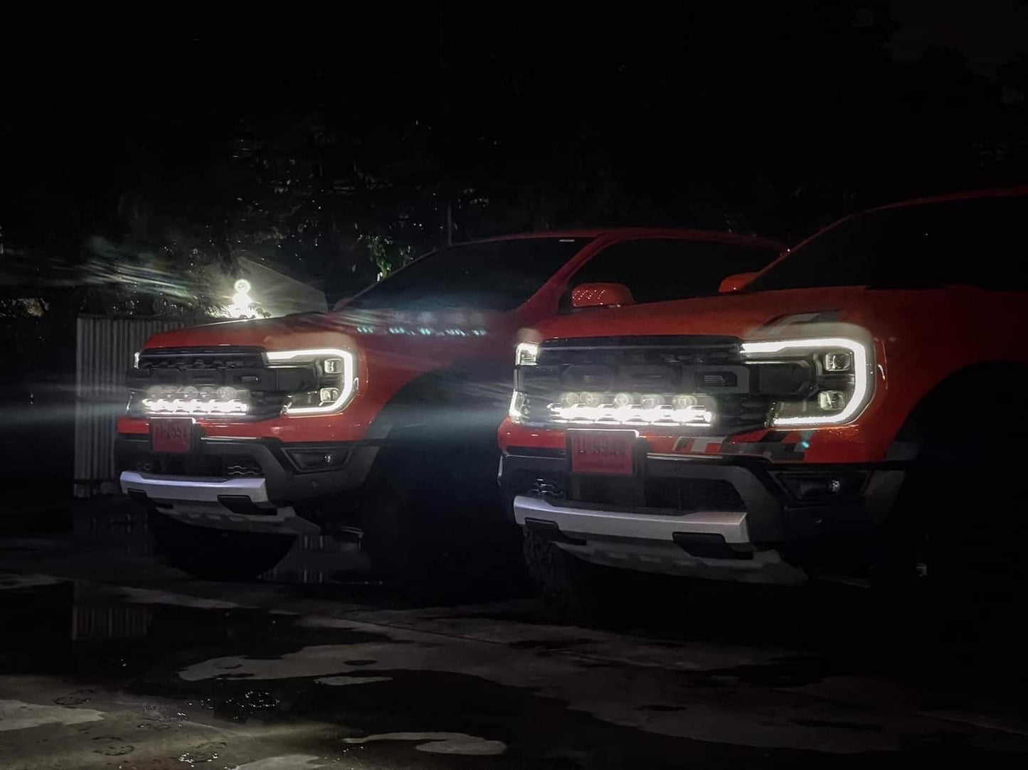 NEXT-GEN BEHIND GRILL LED LIGHT BAR AND BRACKETS 2023+ ( RAPTOR & RANGER )