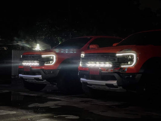 NEXT-GEN BEHIND GRILL LED LIGHT BAR AND BRACKETS 2023+ ( RAPTOR & RANGER )