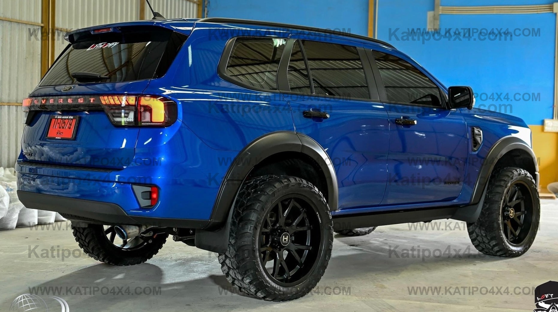 Quest Raptor Kit NEXT-GEN EVEREST RAPTOR WIDE BODY KIT, FRONT BUMPER & REAL RAPTOR GRIL ...