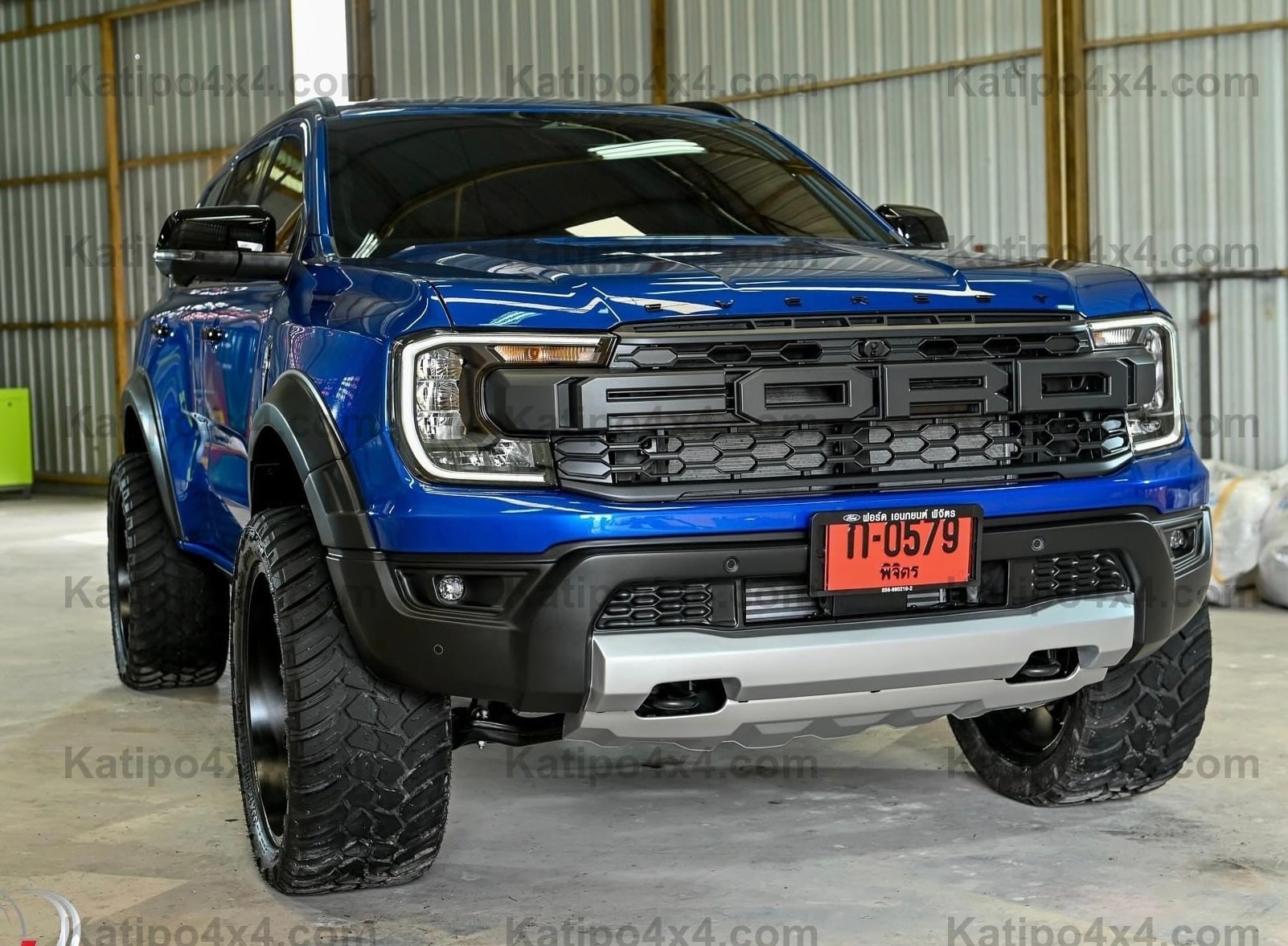 NEXT-GEN EVEREST RAPTOR WIDE BODY KIT, FRONT BUMPER & REAL RAPTOR GRIL ...