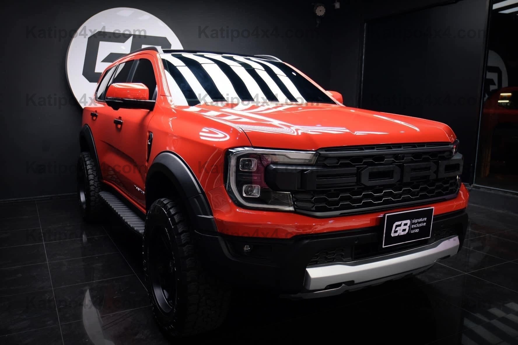 NEXT-GEN EVEREST RAPTOR WIDE BODY KIT, FRONT BUMPER & REAL RAPTOR GRIL ...
