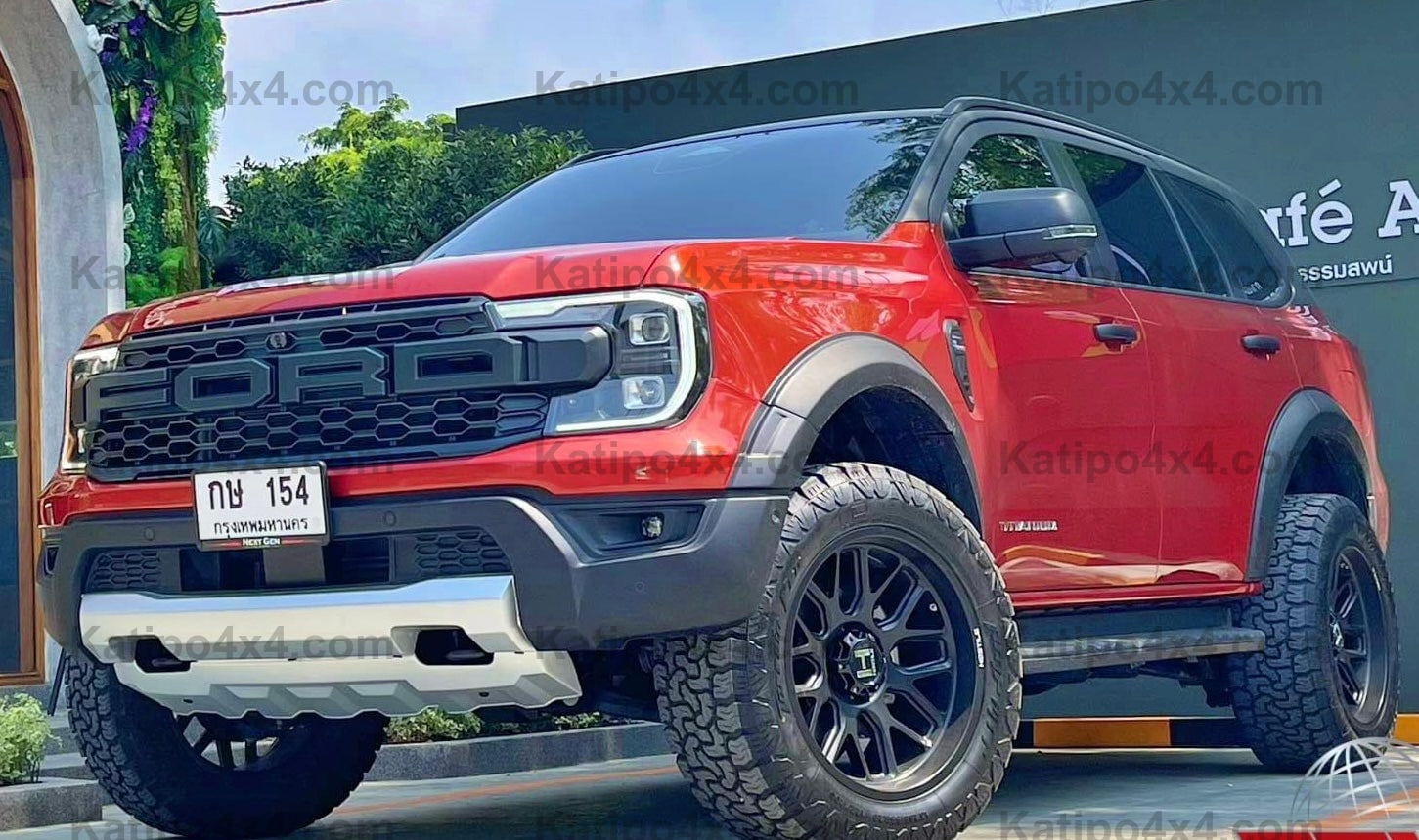 NEXT-GEN EVEREST RAPTOR WIDE BODY KIT, FRONT BUMPER & REAL RAPTOR GRIL ...
