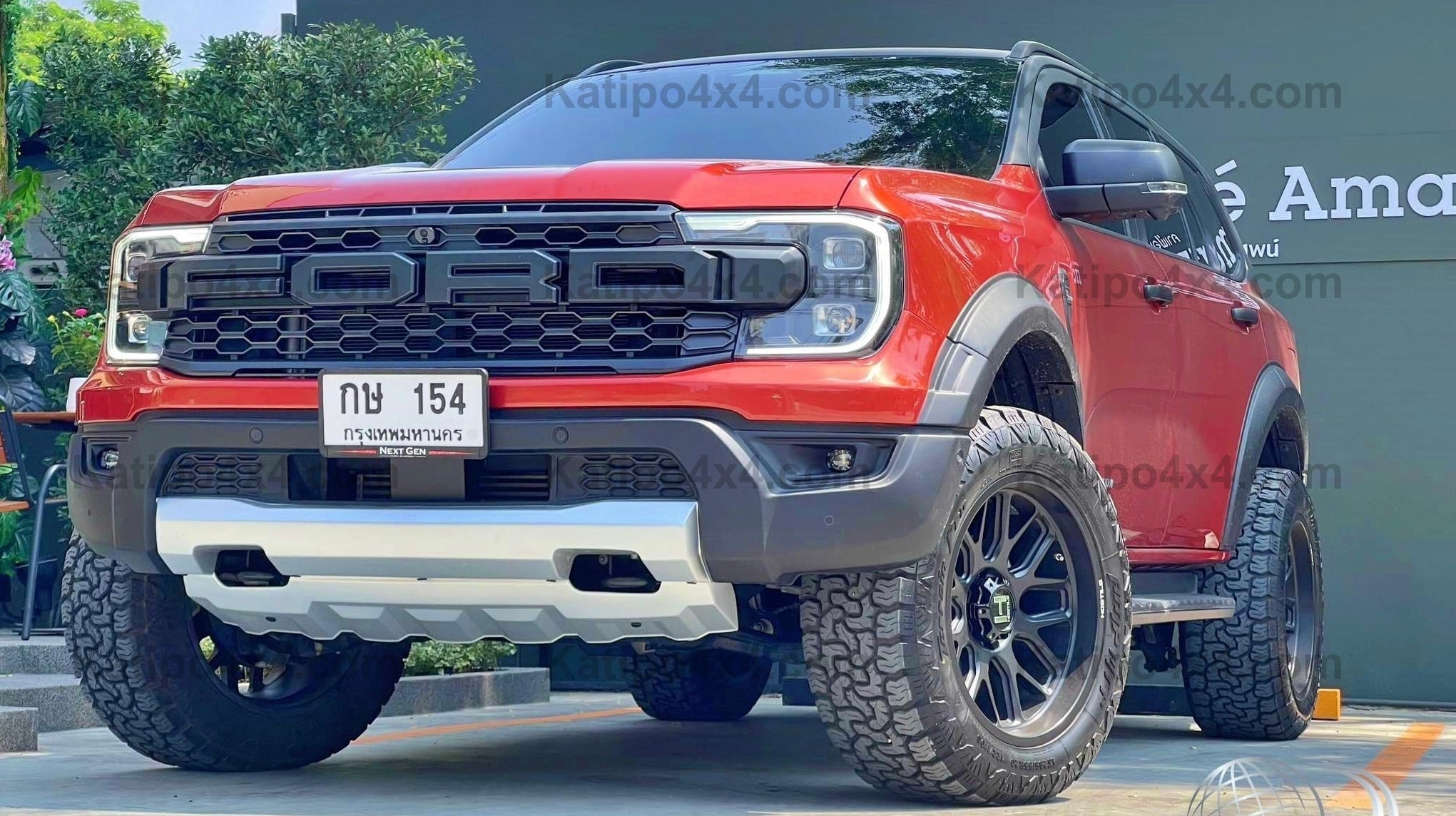 NEXT-GEN EVEREST RAPTOR WIDE BODY KIT, FRONT BUMPER & REAL RAPTOR GRIL ...