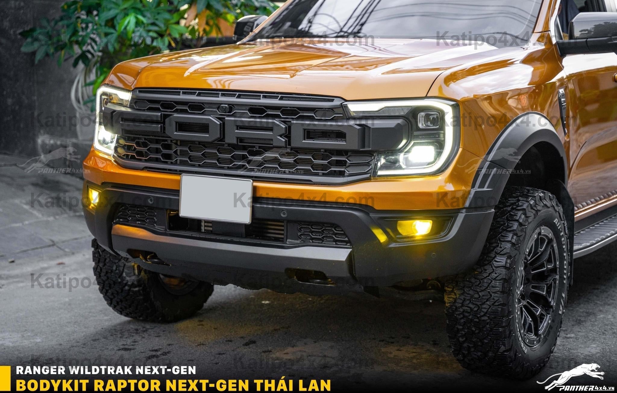 NEXT-GEN XLT, SPORT, WILDTRAK - RAPTOR WIDE BODY KIT, FRONT BUMPER & R ...