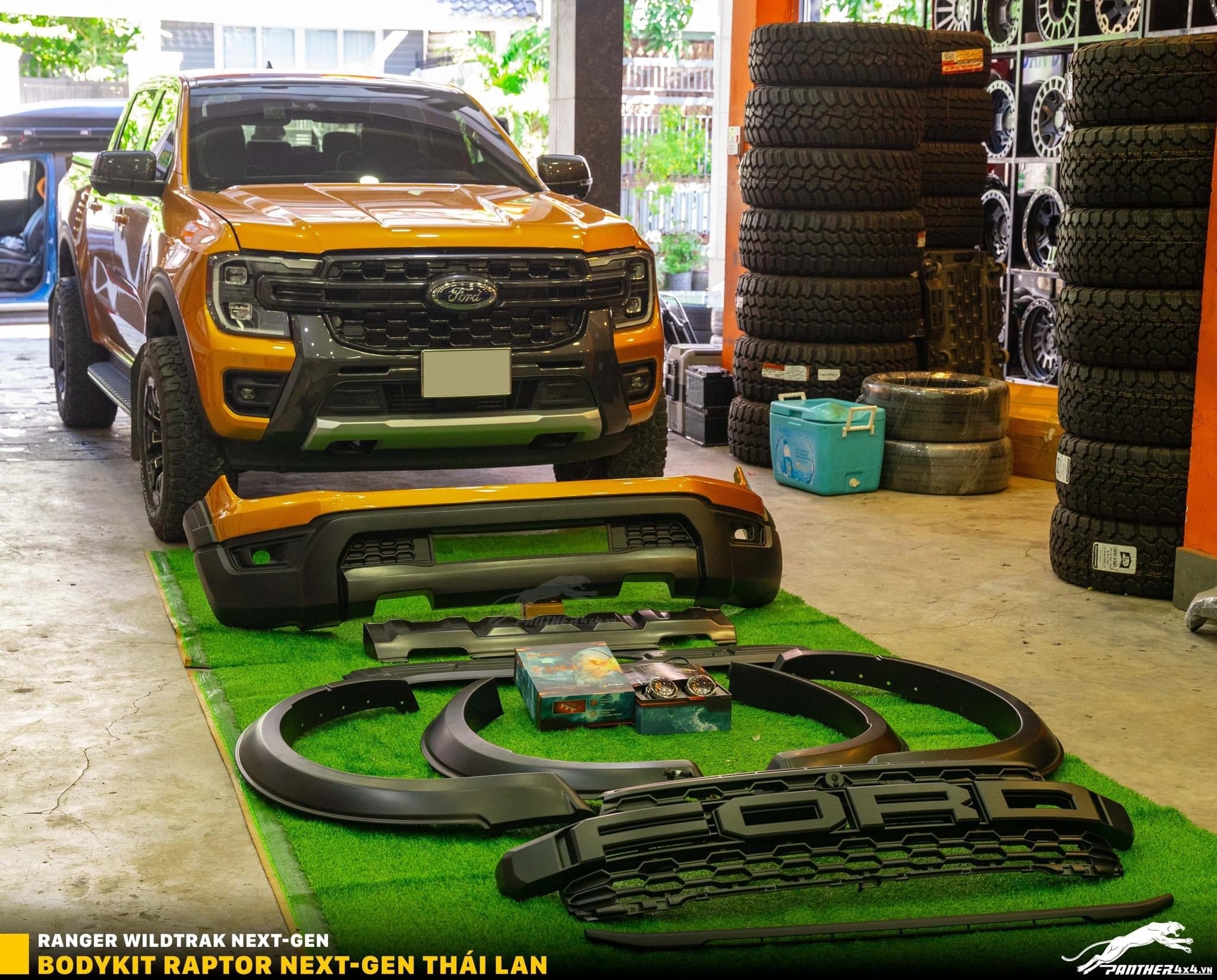 NEXT-GEN XLT, SPORT, WILDTRAK - RAPTOR WIDE BODY KIT, FRONT BUMPER & R ...