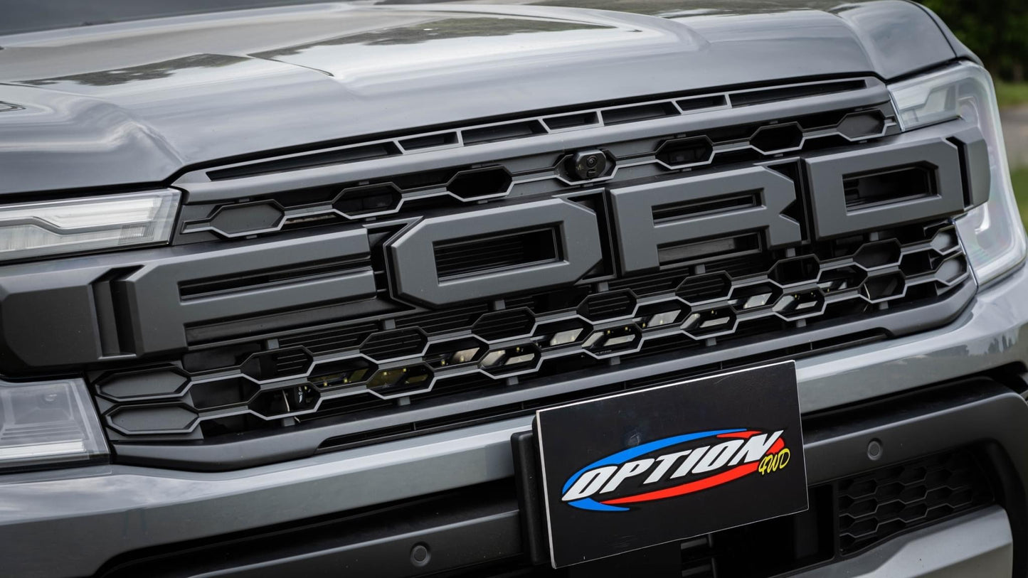 NEXT-GEN BEHIND GRILL LED LIGHT BAR AND BRACKETS 2023+ ( RAPTOR & RANGER )