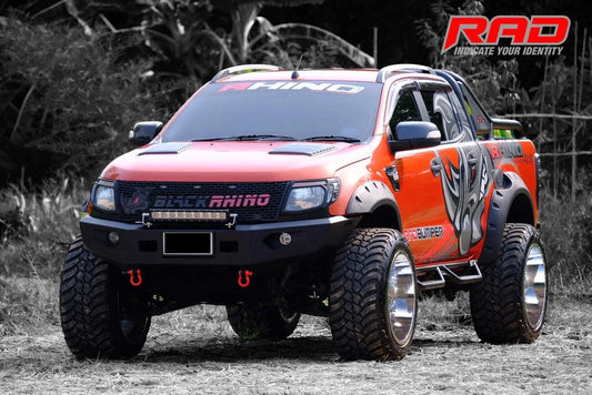 RAD - FORD RANGER PX1 2012-2015 RAD FRONT BULLBAR NO LOOP