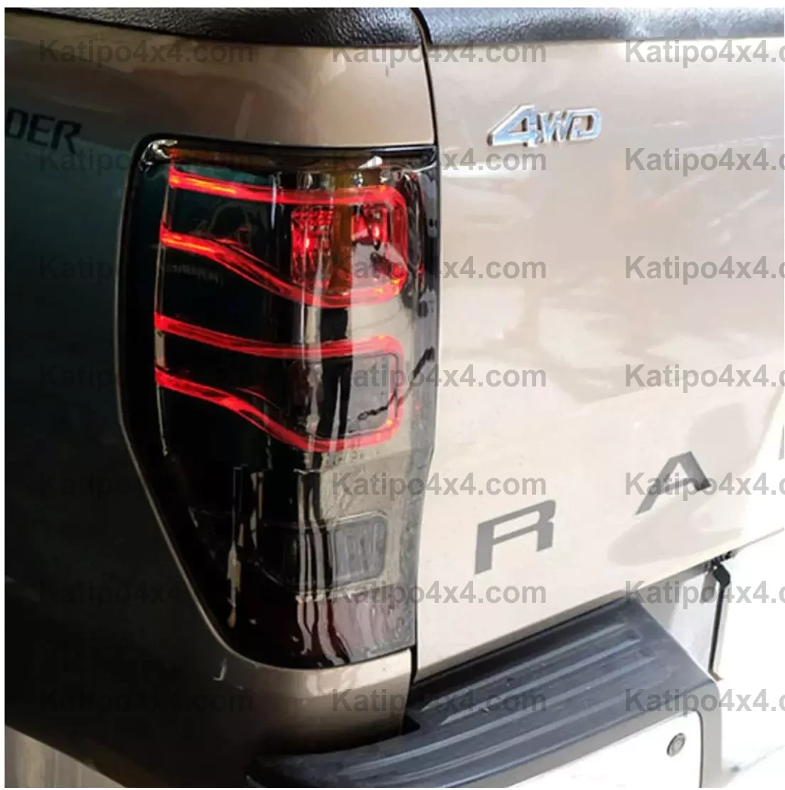 FORD RANGER & RAPTOR / LED REAR TAIL LIGHTS, TYPE - ALIEN ( FREE WORLD ...