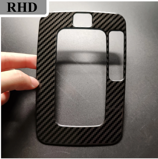 Ford Ranger 2015-2022 1pc Carbon Fiber Colour Stainless Gear Shift Panel ( FREE WORLDWIDE SHIPPING )